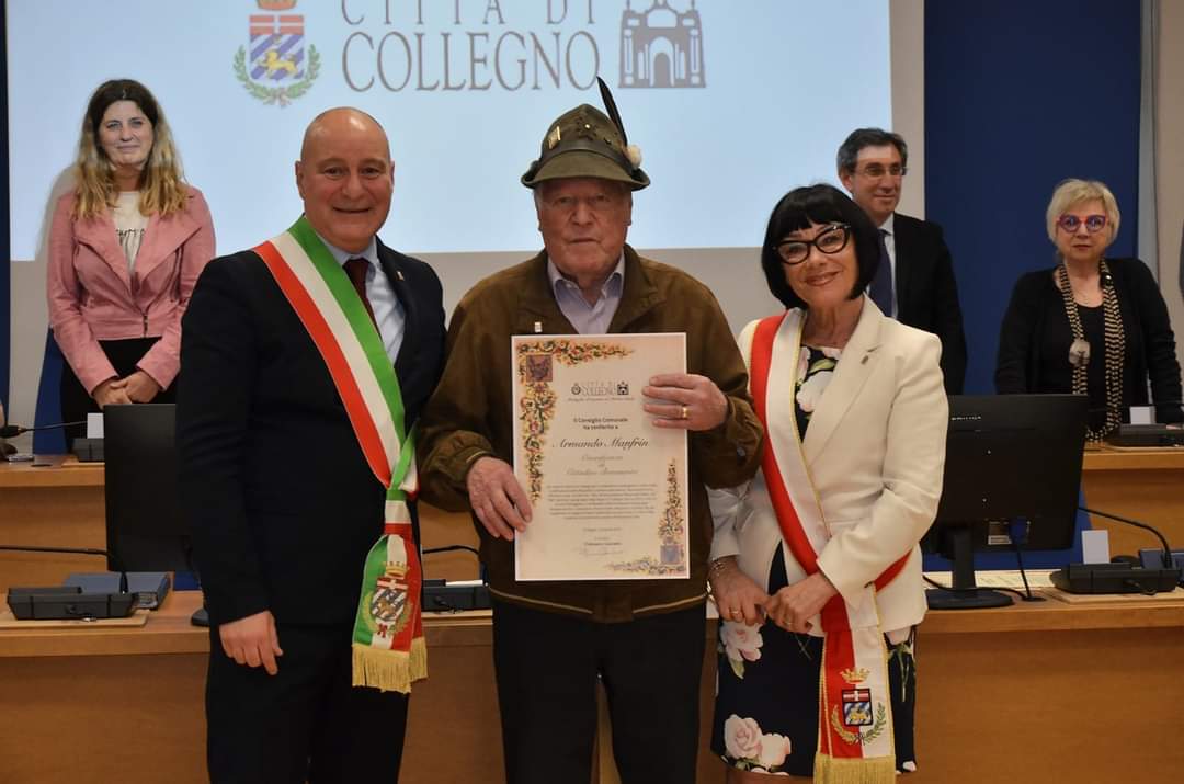 Scopri di più sull'articolo Onorificenza al Capogruppo emerito di Collegno “Armando Manfrin”