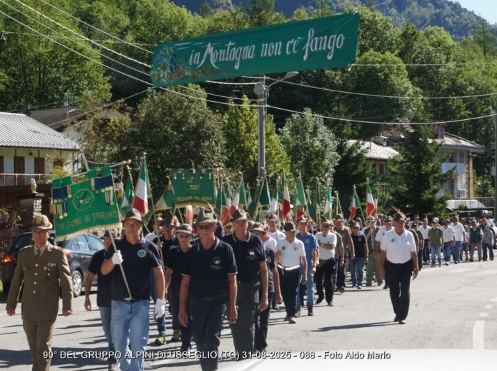 90° Anniversario di Fondazione del Gruppo Alpini di Usseglio