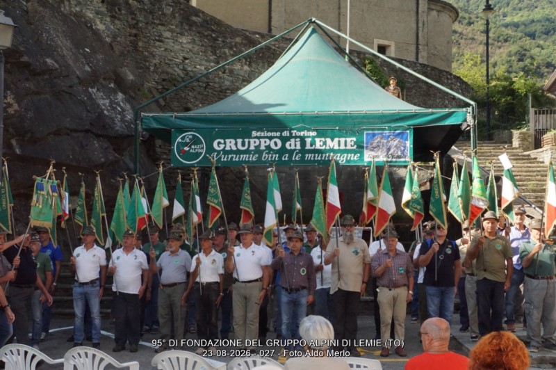Al momento stai visualizzando 95° di Fondazione del Gruppo Alpini Lemie